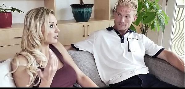  Hot Stepmom Kenzie taylor gives reward blowjob